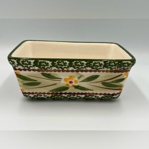 Temptations - Old World Pattern - 0.5qt - Ovenware - Green